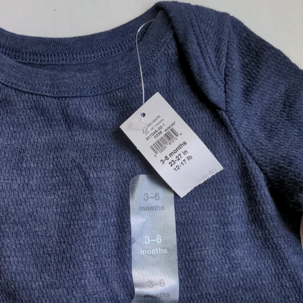 NWT Waffle Bodysuit Set + FREE Baby Gap Knit Cardigan